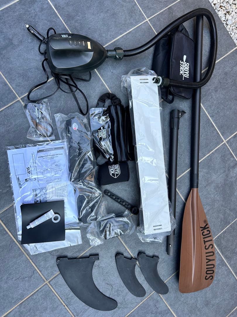 美品 SUP SOUYU STICK 10’6 電動ポンプ付き