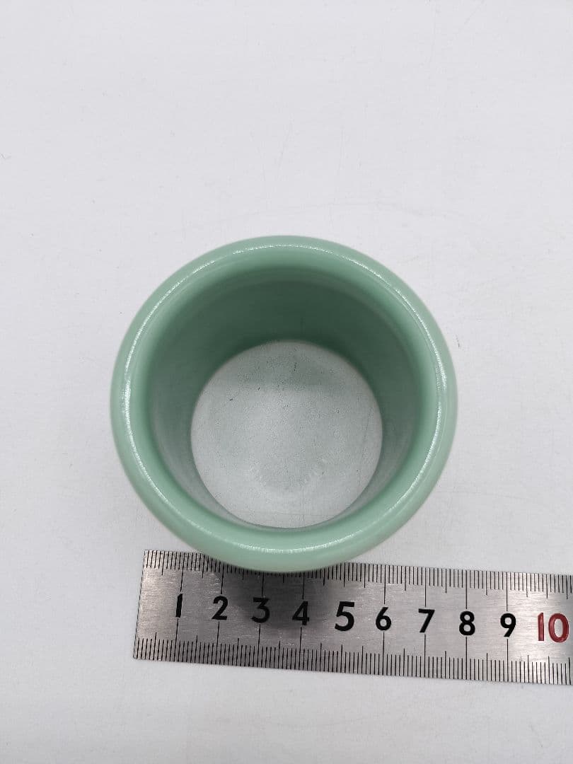 c538 【新品・未使用】皆具 飛青磁 平安手塚祥堂 茶道具