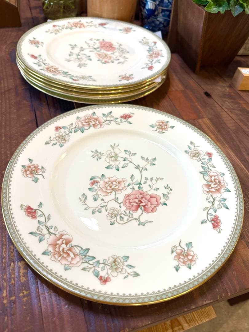 ミントン ジャスミン27cmディナー皿￼6枚セット バラ売りOK