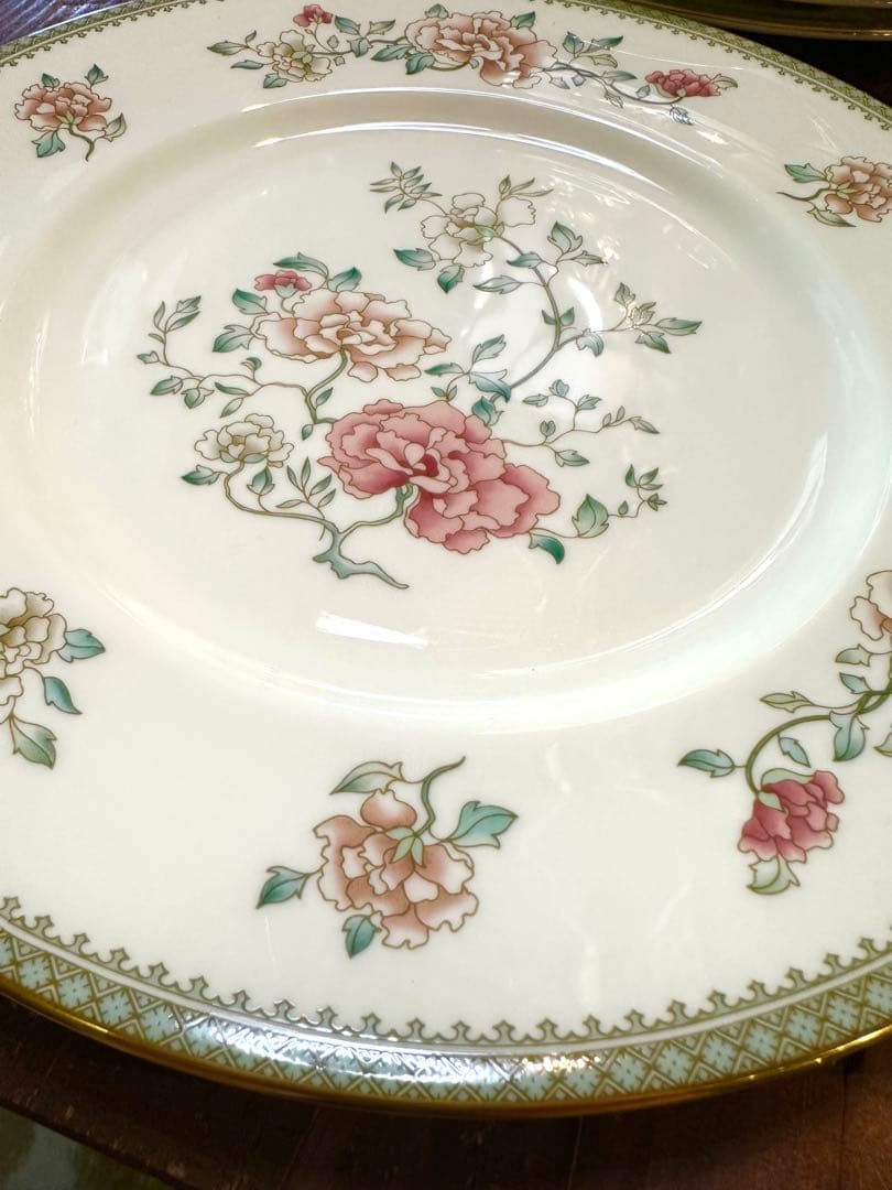 ミントン ジャスミン27cmディナー皿￼6枚セット バラ売りOK