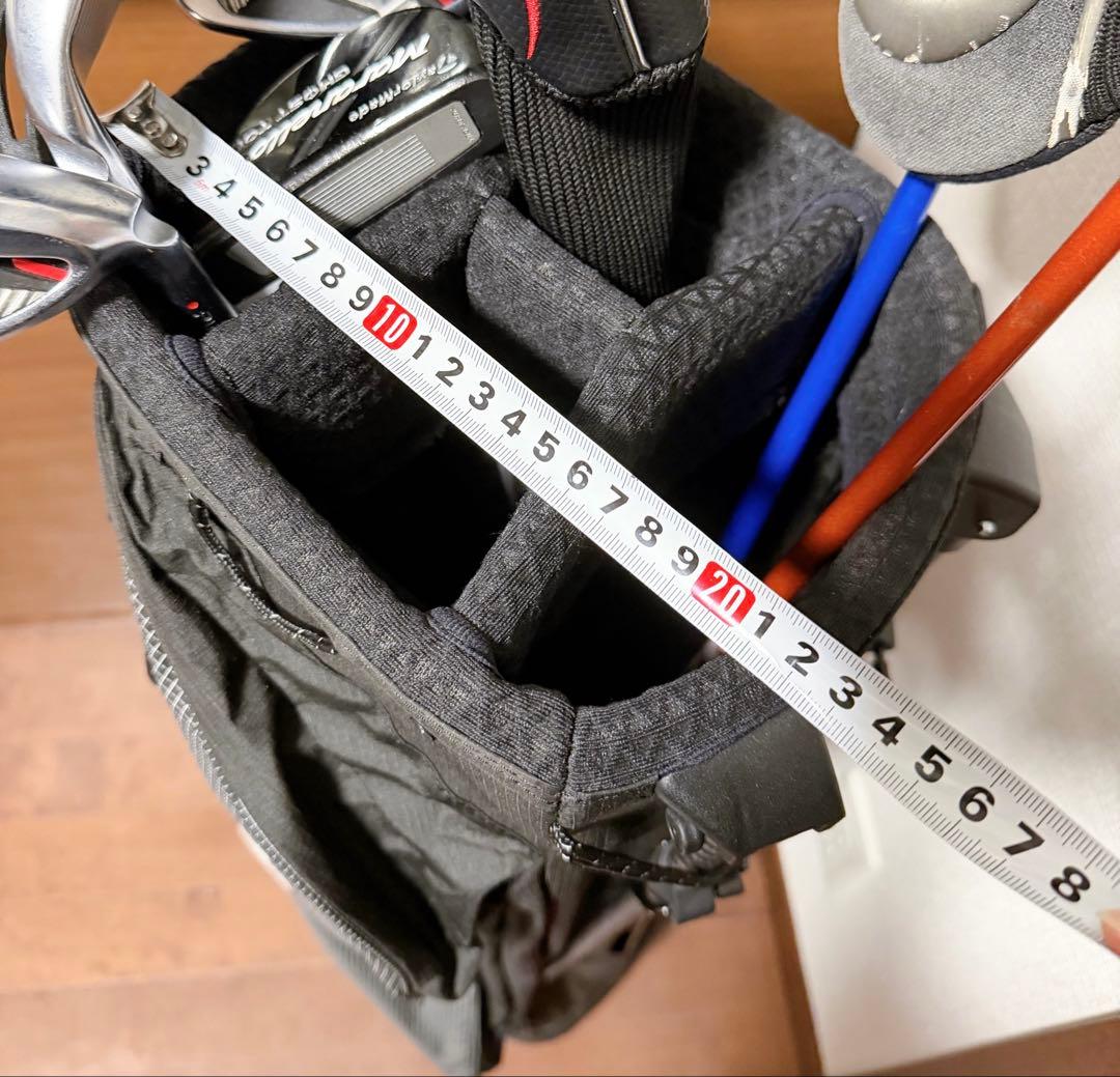 【美品】PING ピン スタンドキャディバック 黒