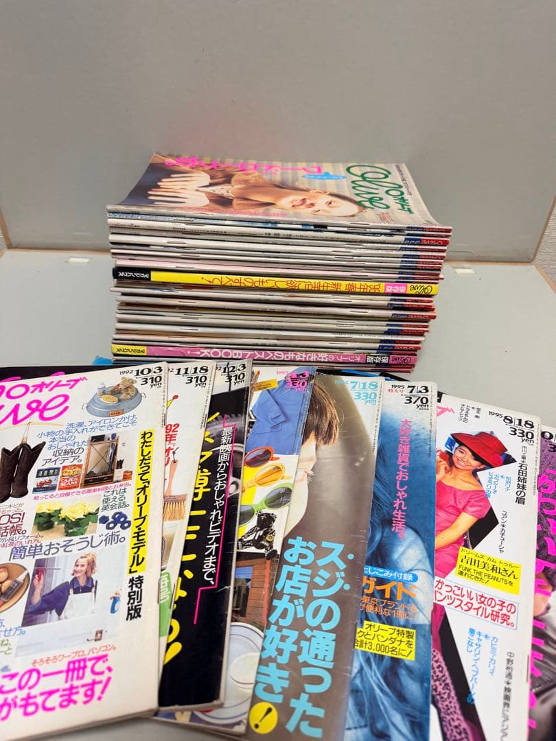 希少！　レトロOlive 雑誌　1992年〜1997年　38冊