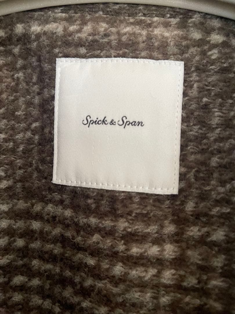 ミドル丈　ウールコート　スピックアンドスパン