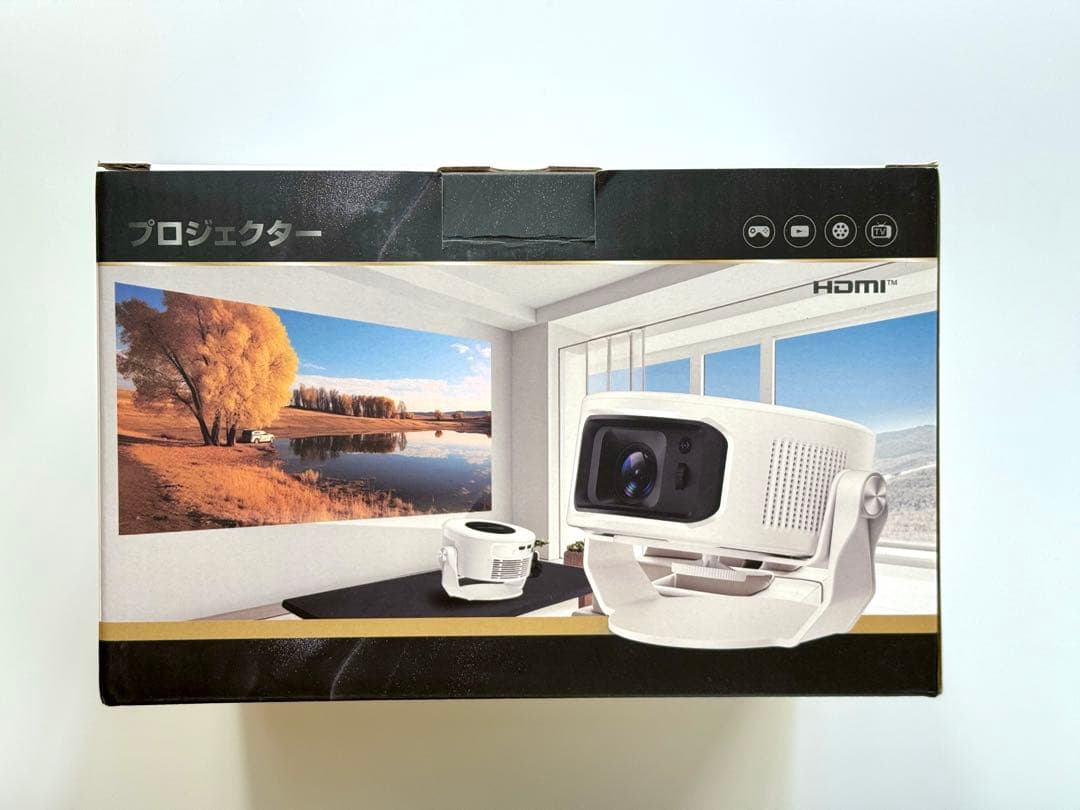 Philoent プロジェクター 家庭用 超小型 Android TV搭載