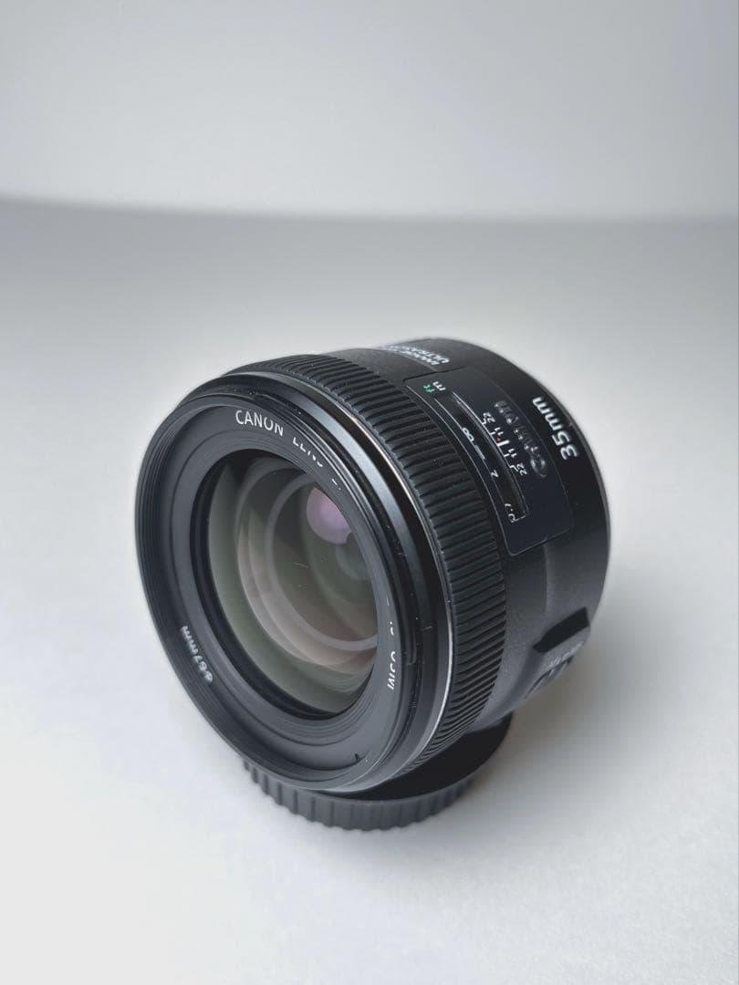 良品 キャノン キヤノン canon EF35mm F2 IS USM