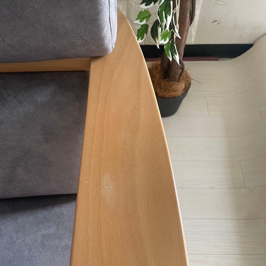 都内23区送料無料✨フジファニチャー✨ 3人掛けソファ