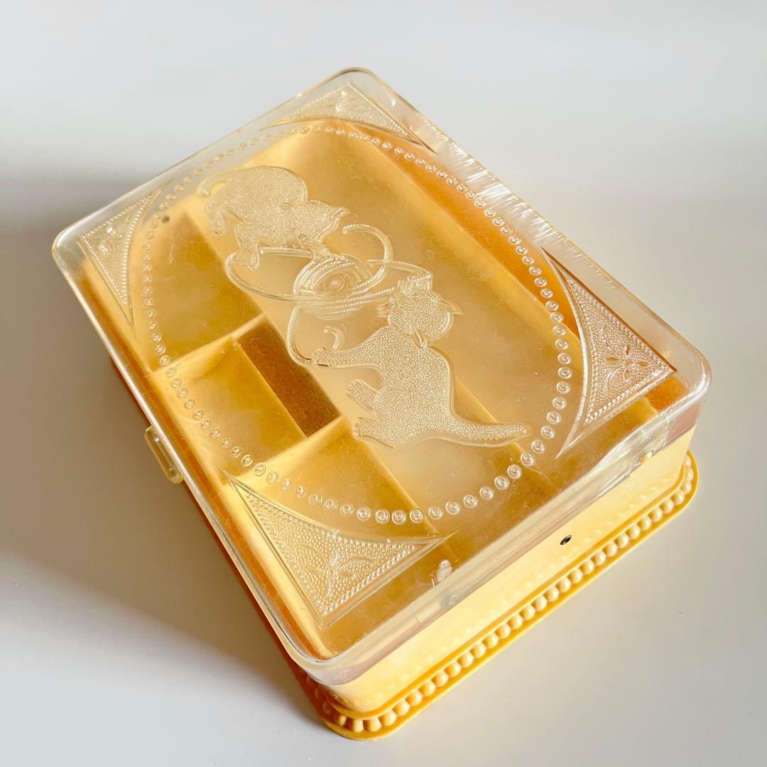 ヴィンテージ ソーイングボックス ねこ Kitten Sewing Box