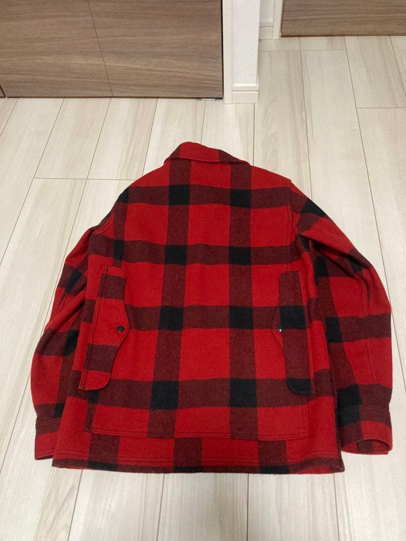 ハンティングワールド 50周年 ×フィルソン シングルマッキーノクルーザー 赤黒