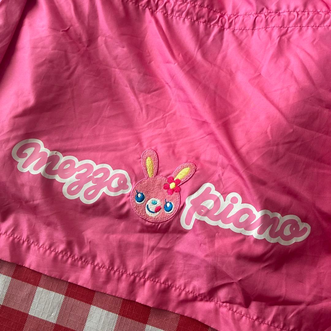 メゾピアノ❣️ミミ、ポポ2wayフリースジャケットジャンパー❣️140cm ピンク❣️