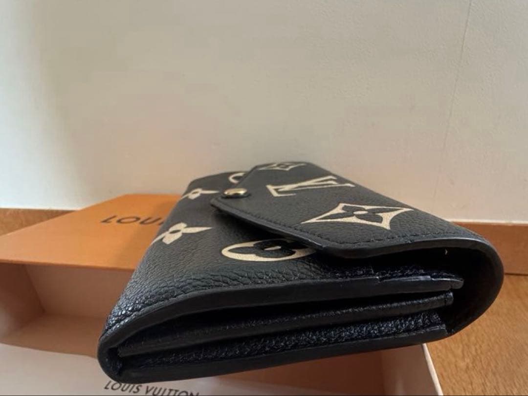 ヴィトン　M80496 RFID認証　長財布　アンプラント　ポルトフォイユ　サラ