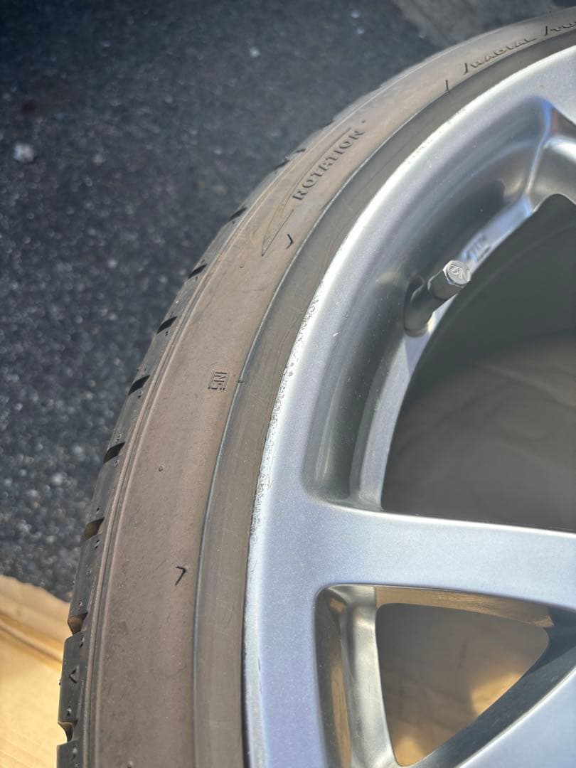 【本日で終了】z34純正ホイール リア4本