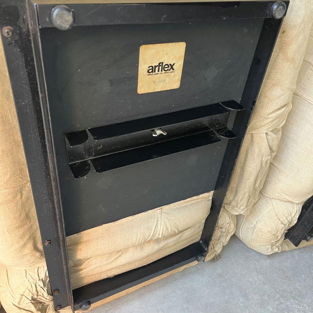 取付無料！アルフレックス マレンコ グリーンカバー付き3人掛けソファ✨