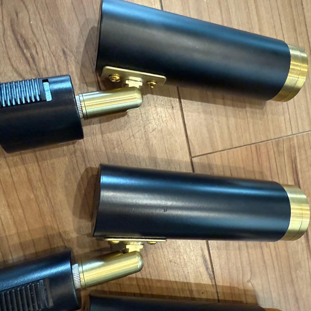 LEDスポットライト　ノーシュ　ブラック4個　リモコン付　調光調色　取扱説明書有