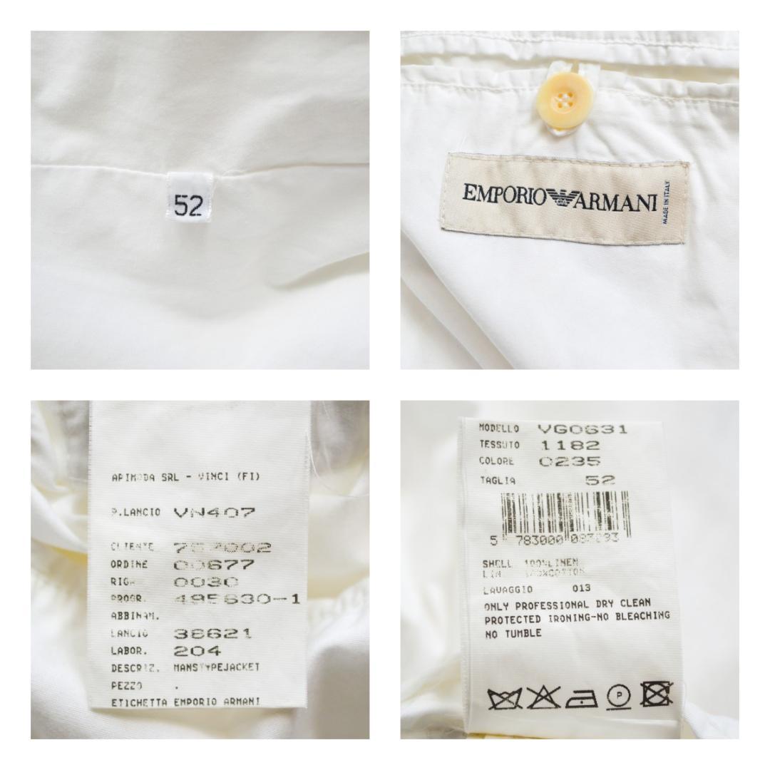 EMPORIO ARMANIエンポリオアルマーニ イタリア製リネンセットアップL