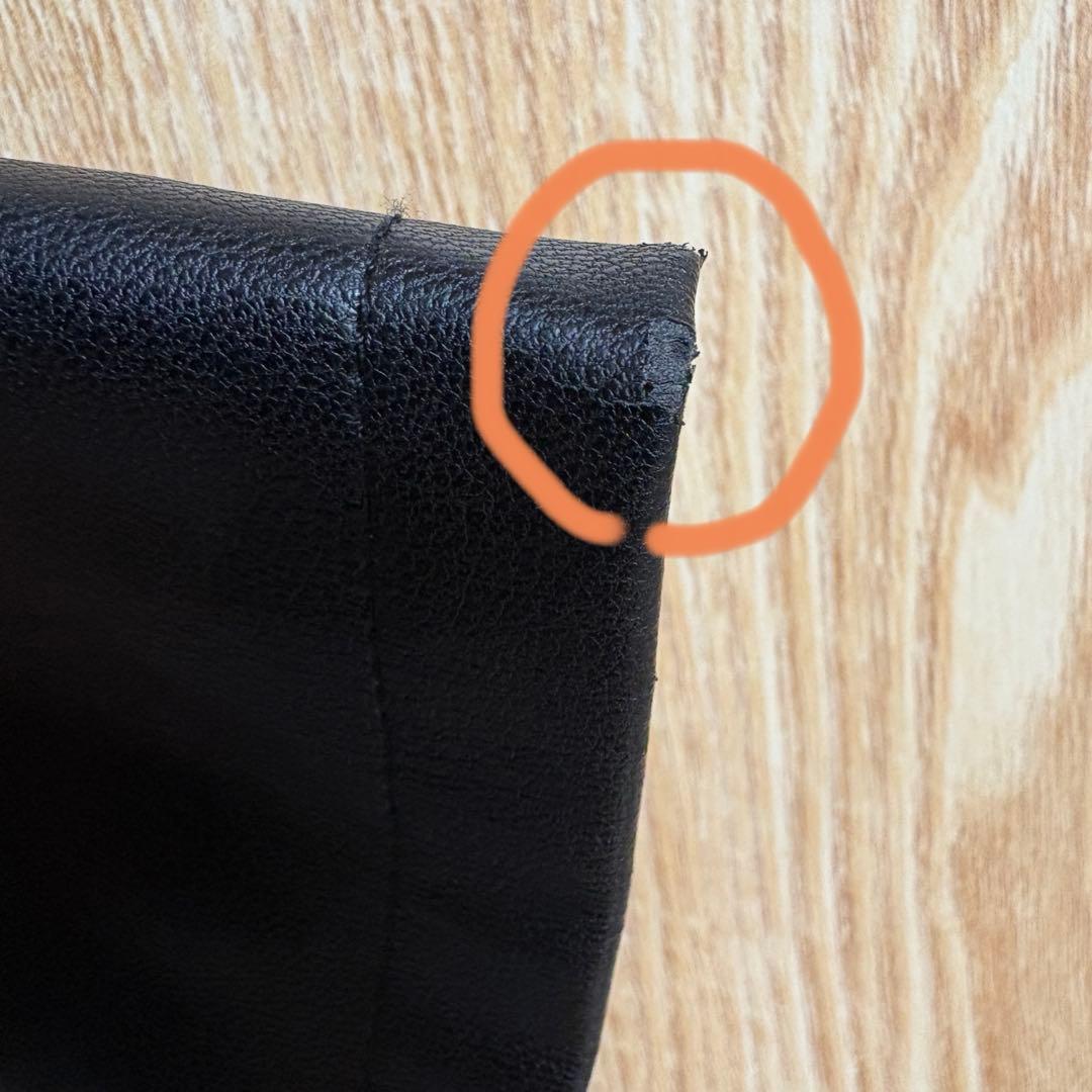 新品未使用 agnès b. アニエスベー 黒レザージャケット 12 ans