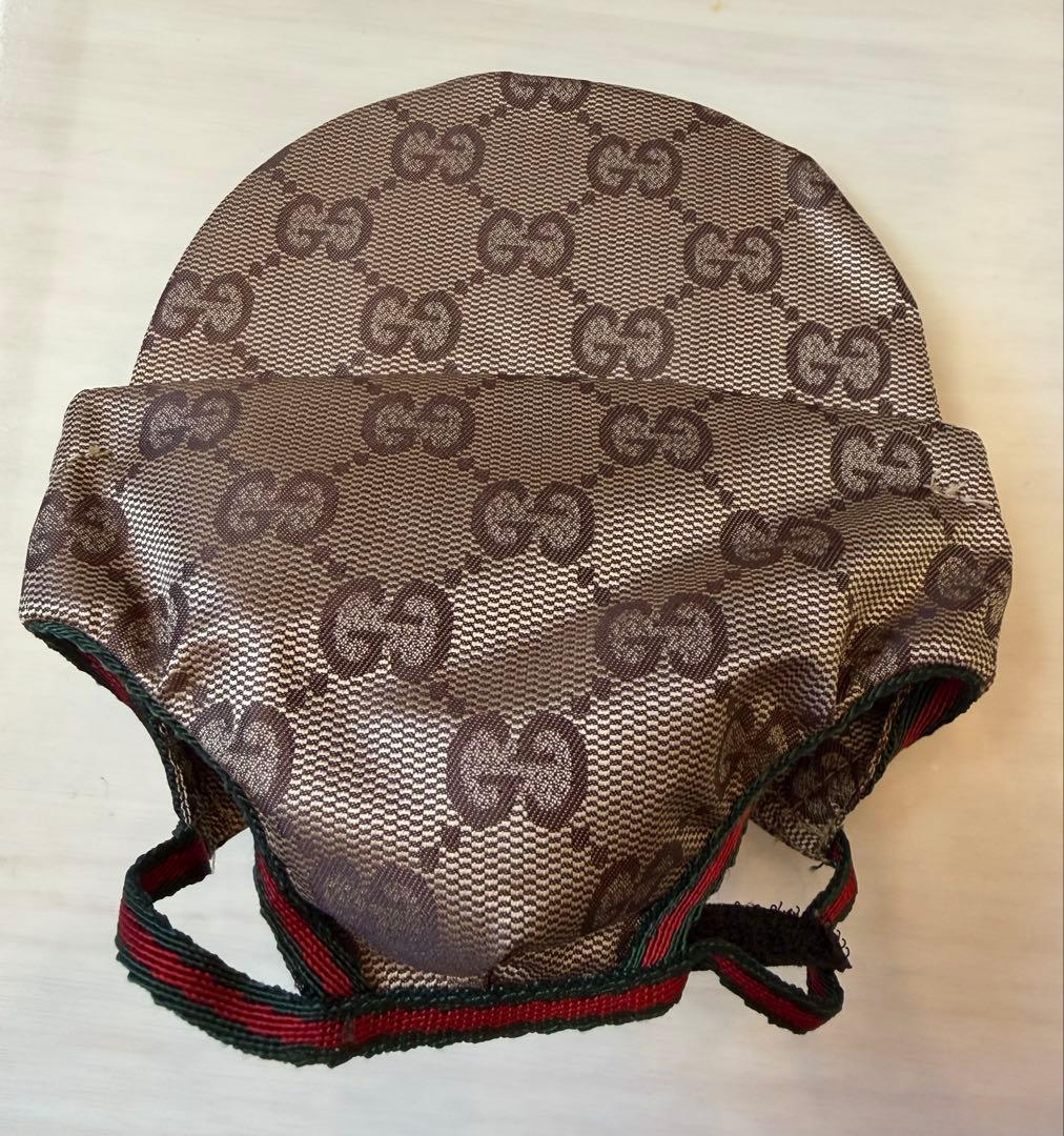 【ますたんさん専用】GUCCI GGパターン ベージュ キャップ&コートセット