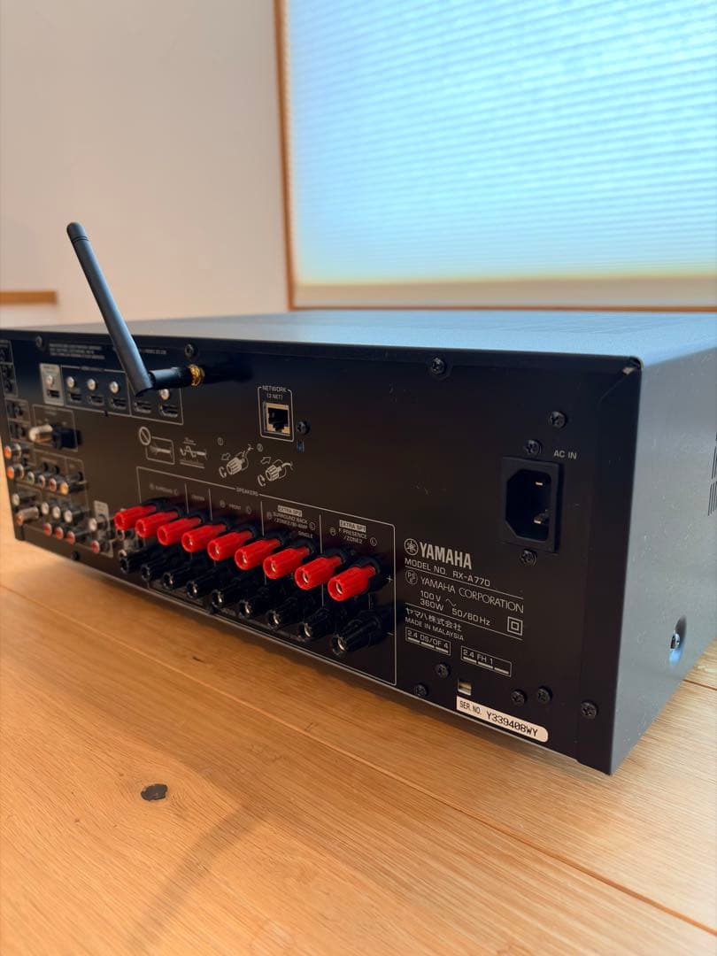 Yamaha AVアンプ RX-A770(B) [ブラック]