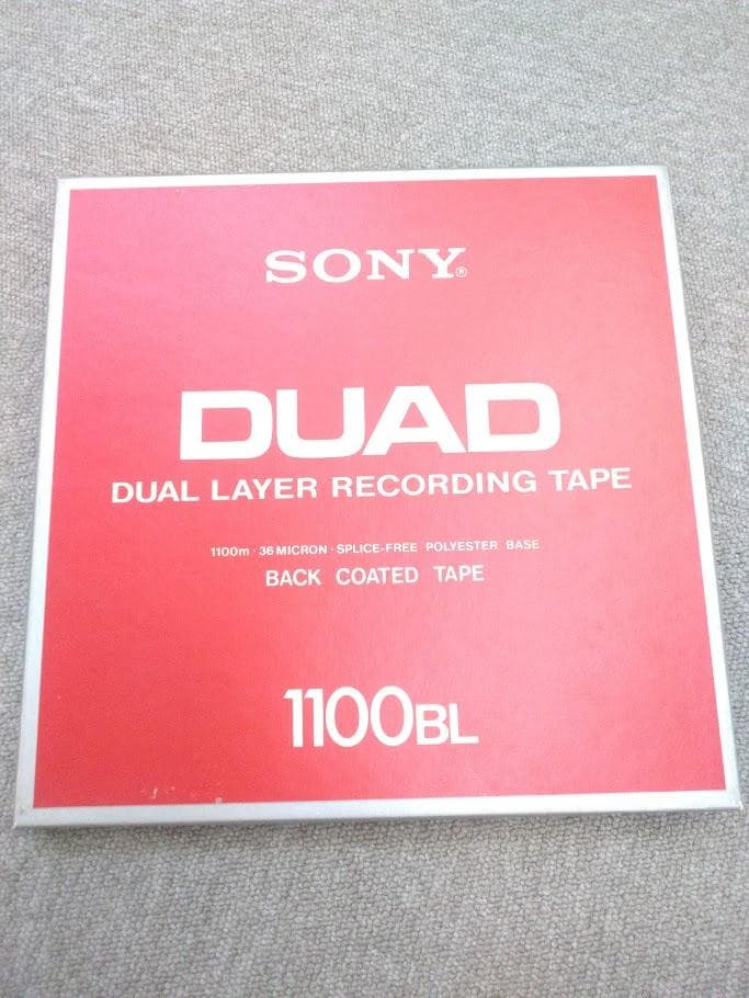 使用済　オープンリールテープ 5本セット　SONY・Scotch・maxell