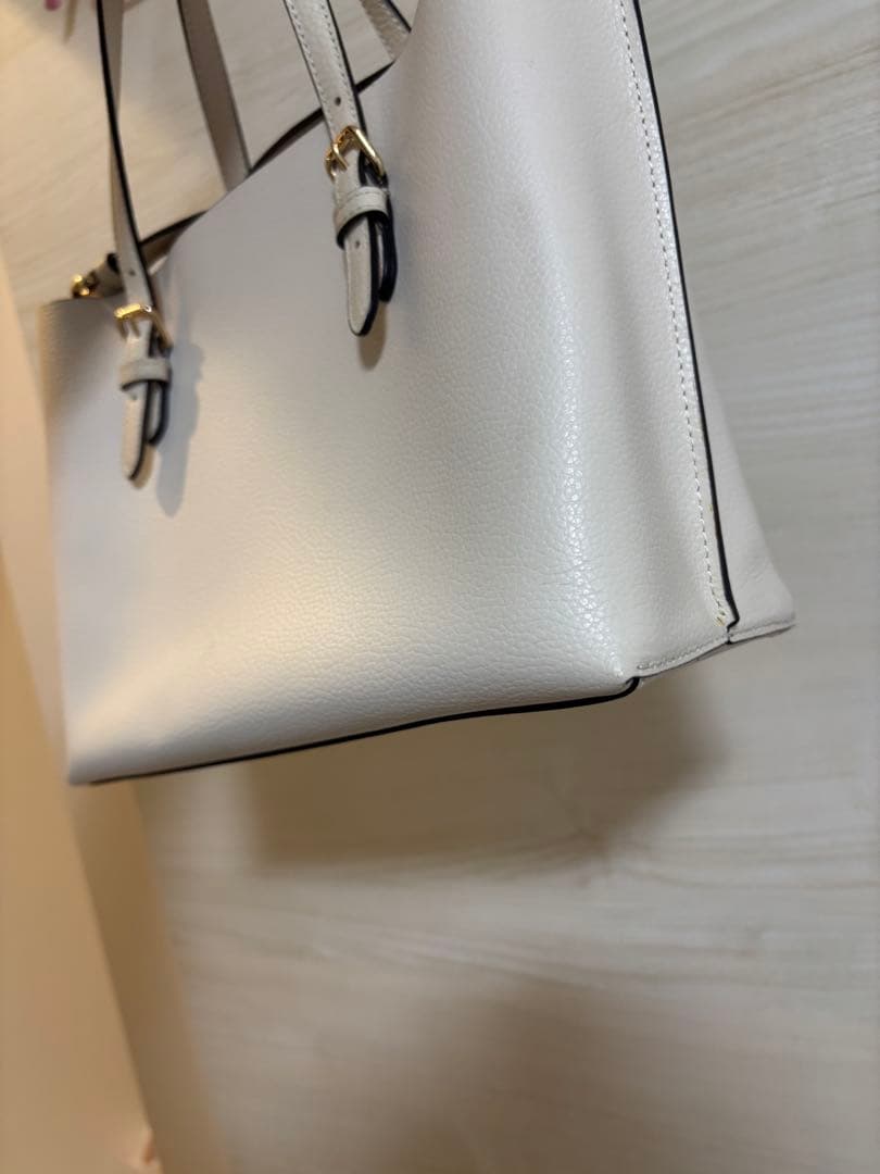 1/26迄限定値下げ‼️美品❣️COACH ホワイト 2wayバッグ