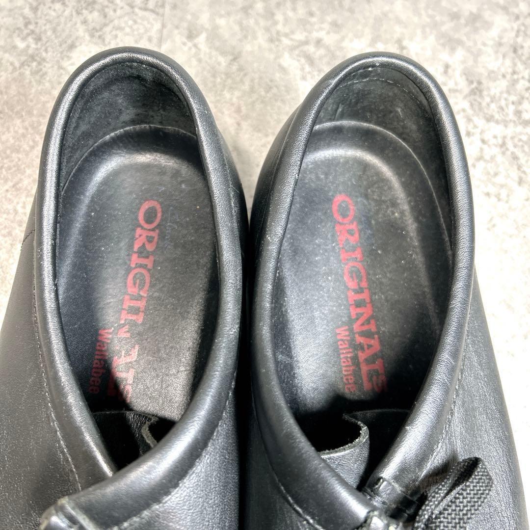 極美品【クラークス】Clarks/ワラビー/オールレザー/クレープソール/11/