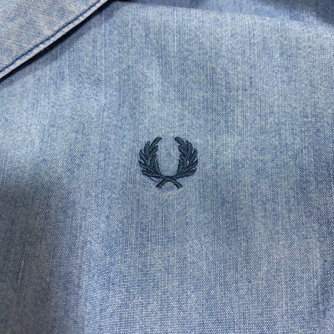 フレッドペリー　デニム　モッズコート　フード付き　ワンピース　羽織り