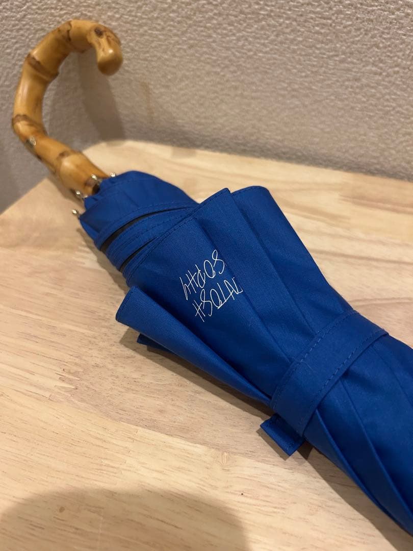 マッキントッシュフィロソフィー　日傘　青