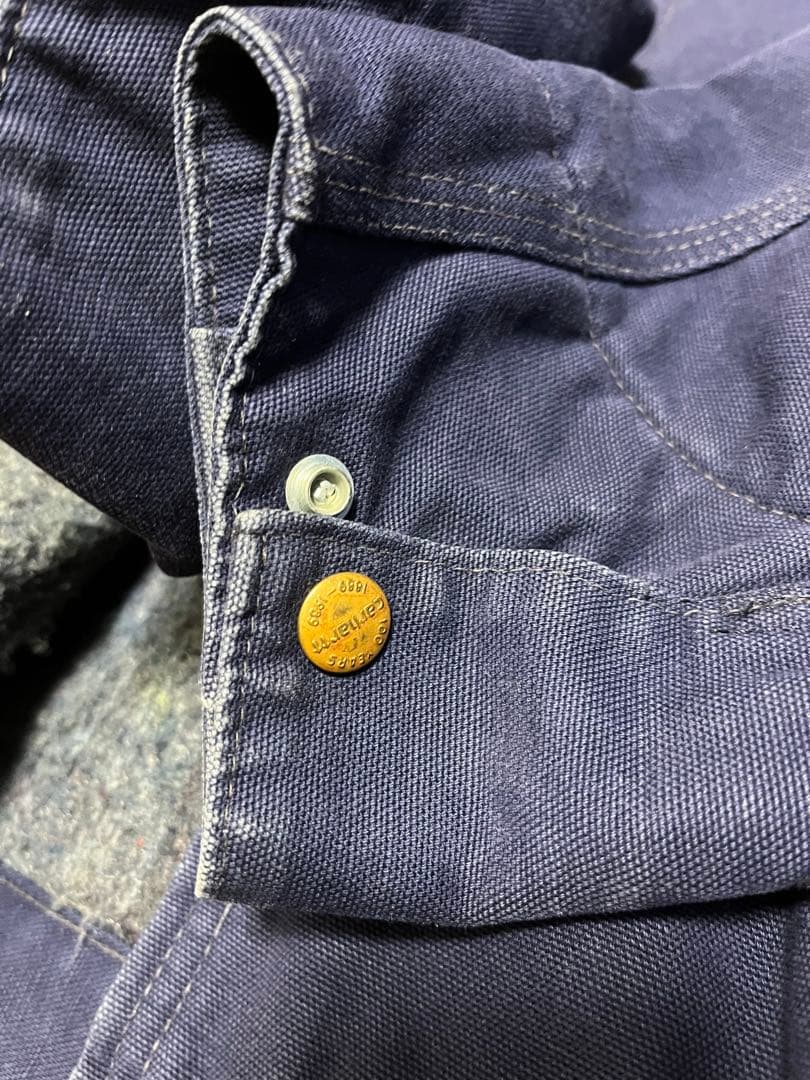カーハート100周年デトロイトジャケットM紺ヴィンテージ古着usa製stussy
