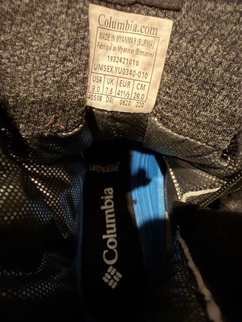 コロンビア　サップランド　 希少サイズ26cm