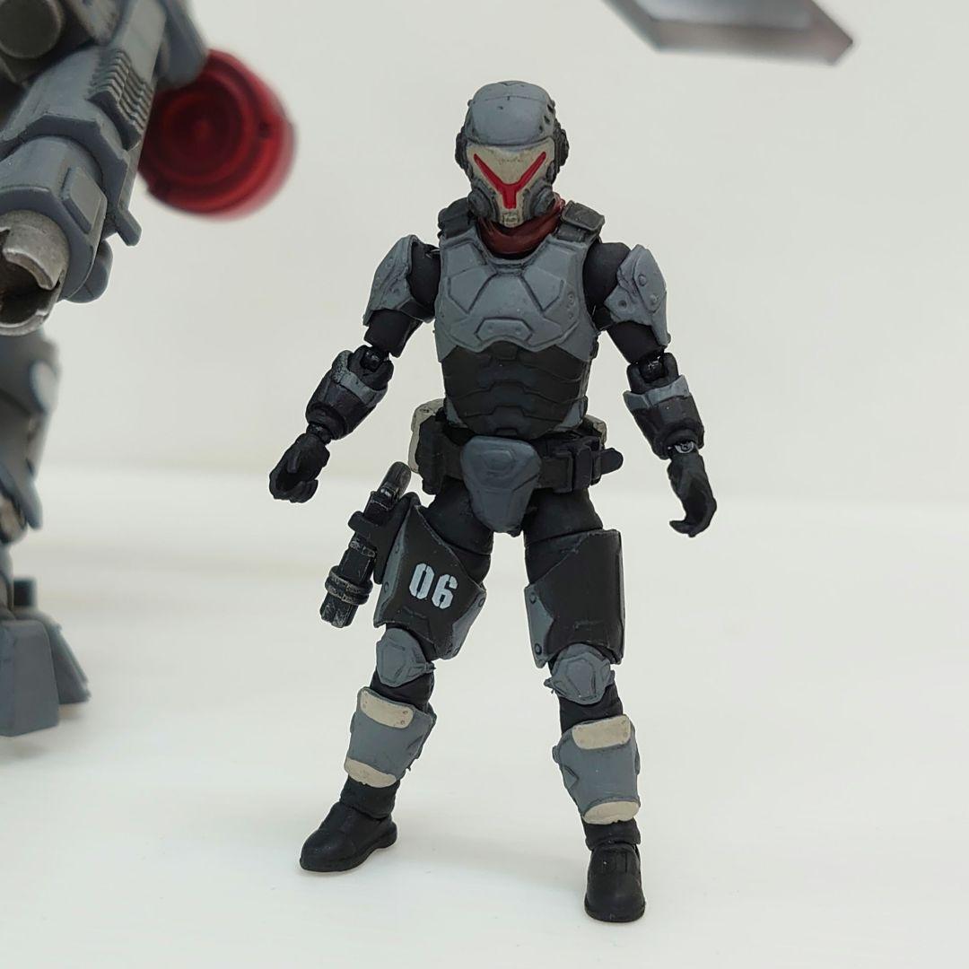 JOYTOY アイアンレッカー06 オービタルコンバットメカ 砲撃型 フィギュア