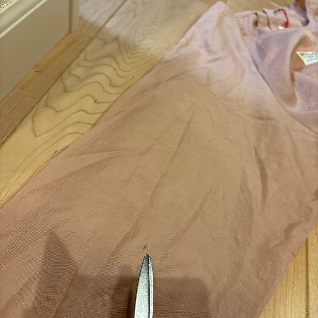 Potechino 花の刺繍付き　割烹着　新品