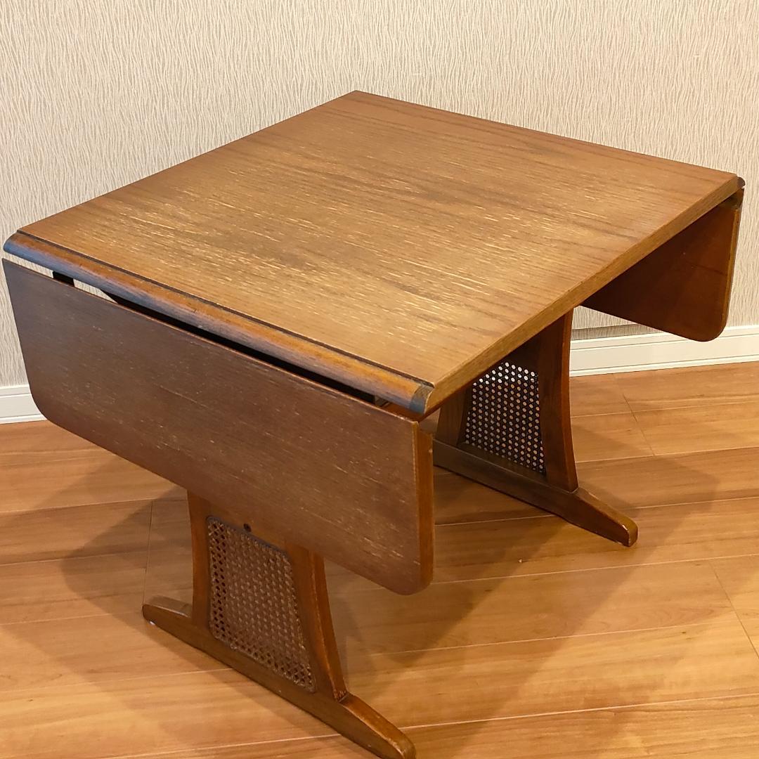 三越ブルージュ　バタフライテーブル　伸長式ダイニングテーブル