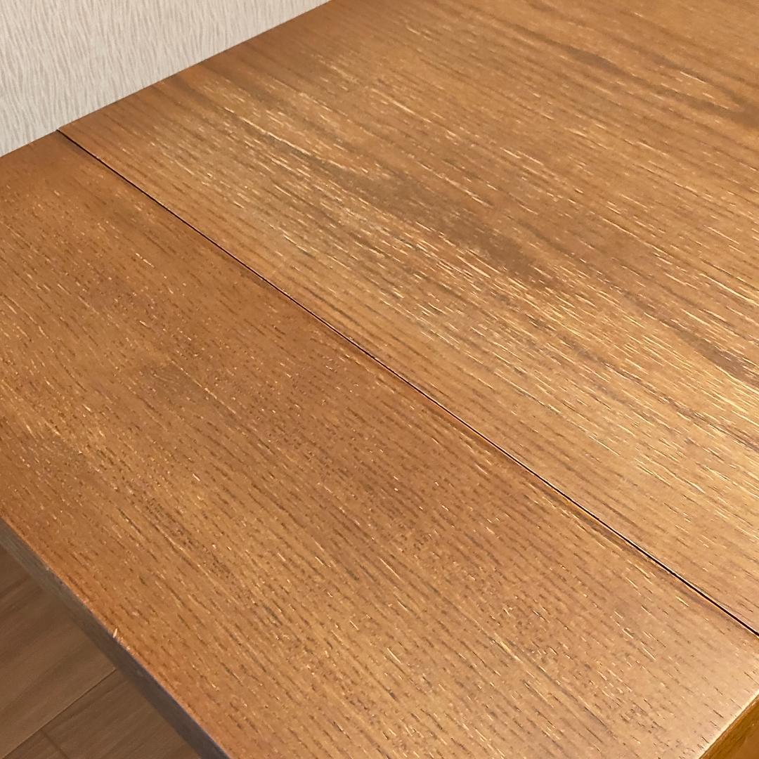 三越ブルージュ　バタフライテーブル　伸長式ダイニングテーブル