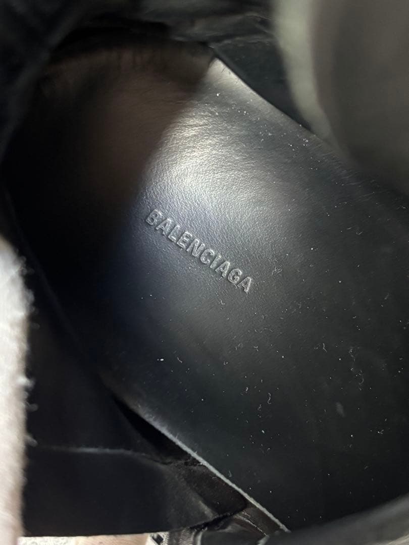 バレンシアガ BALENCIAGA　ストンパーレザーブーツ