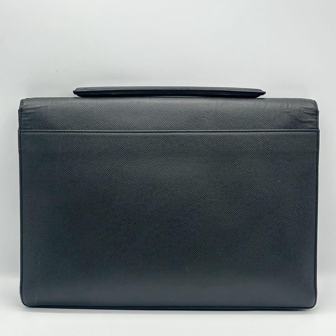 ルイヴィトン アンガラ タイガ ブリーフケース レザー ポルトドキュマン