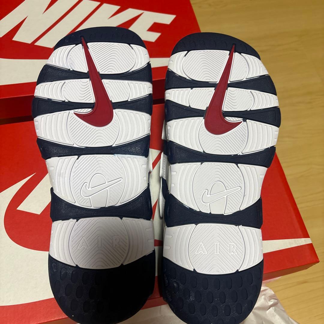 NIKE 28 エアモアアップテンポ アップテンポ　ネイビー　28 メル道歩