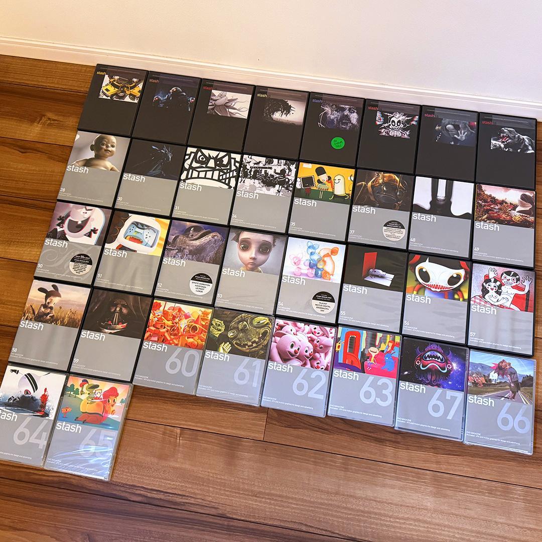 stash DVDマガジン 34枚 まとめ売り