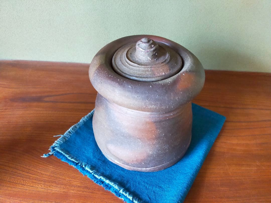 備前焼 金重晃介 水指