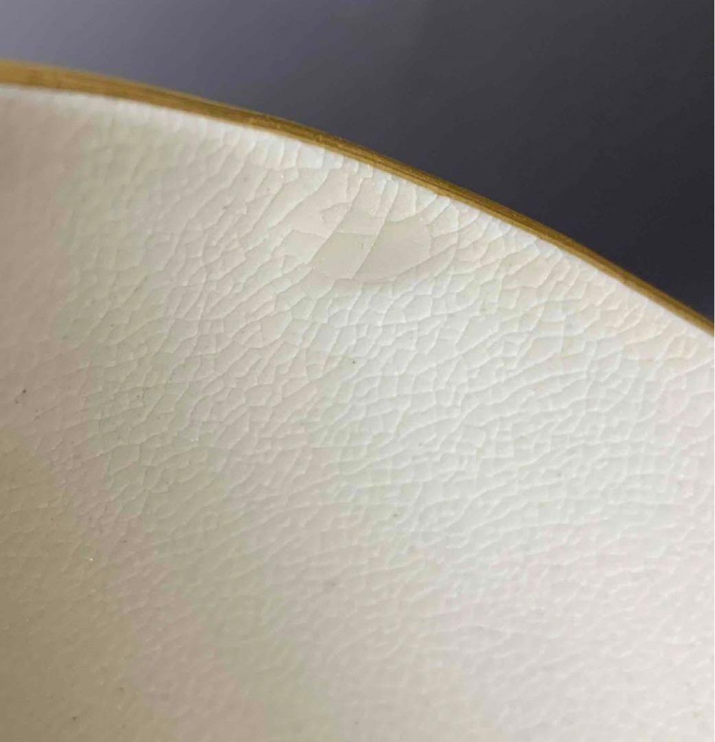 茶道具　即中斎書付　真葛焼菊唐草茶碗　宮川香斎