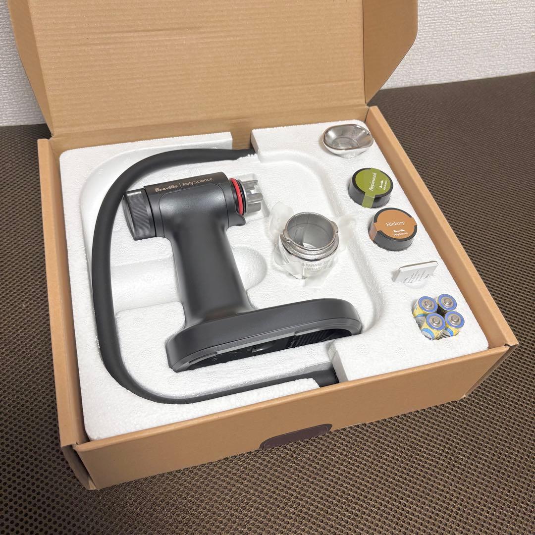 【未使用品】Breville ブレビル ポリサイエンス スモーキングガンPro