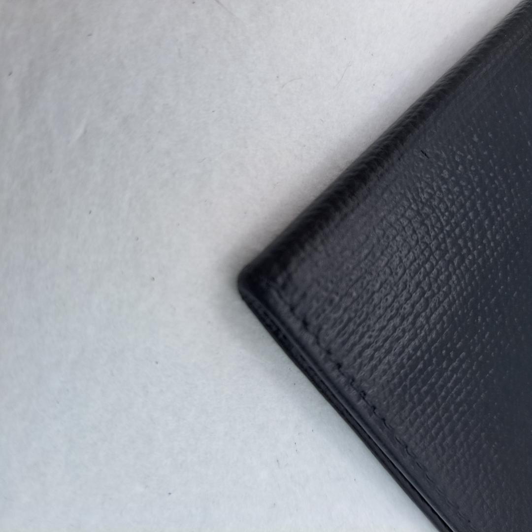 CHANEL　ココボタン　ブラック　カードケース　名刺入れ　二つ折り