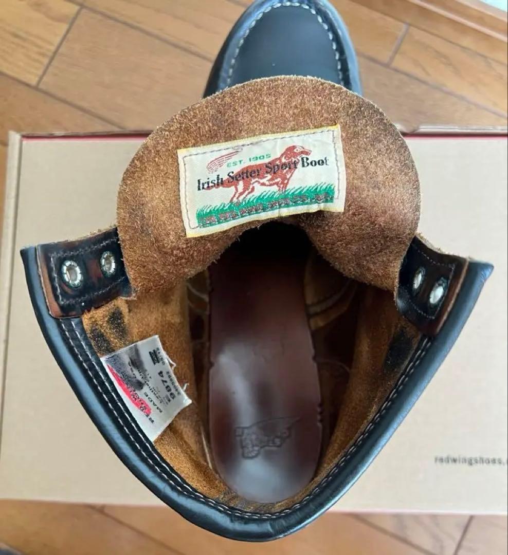 RED WING 9874 茶芯 アイリッシュセッター