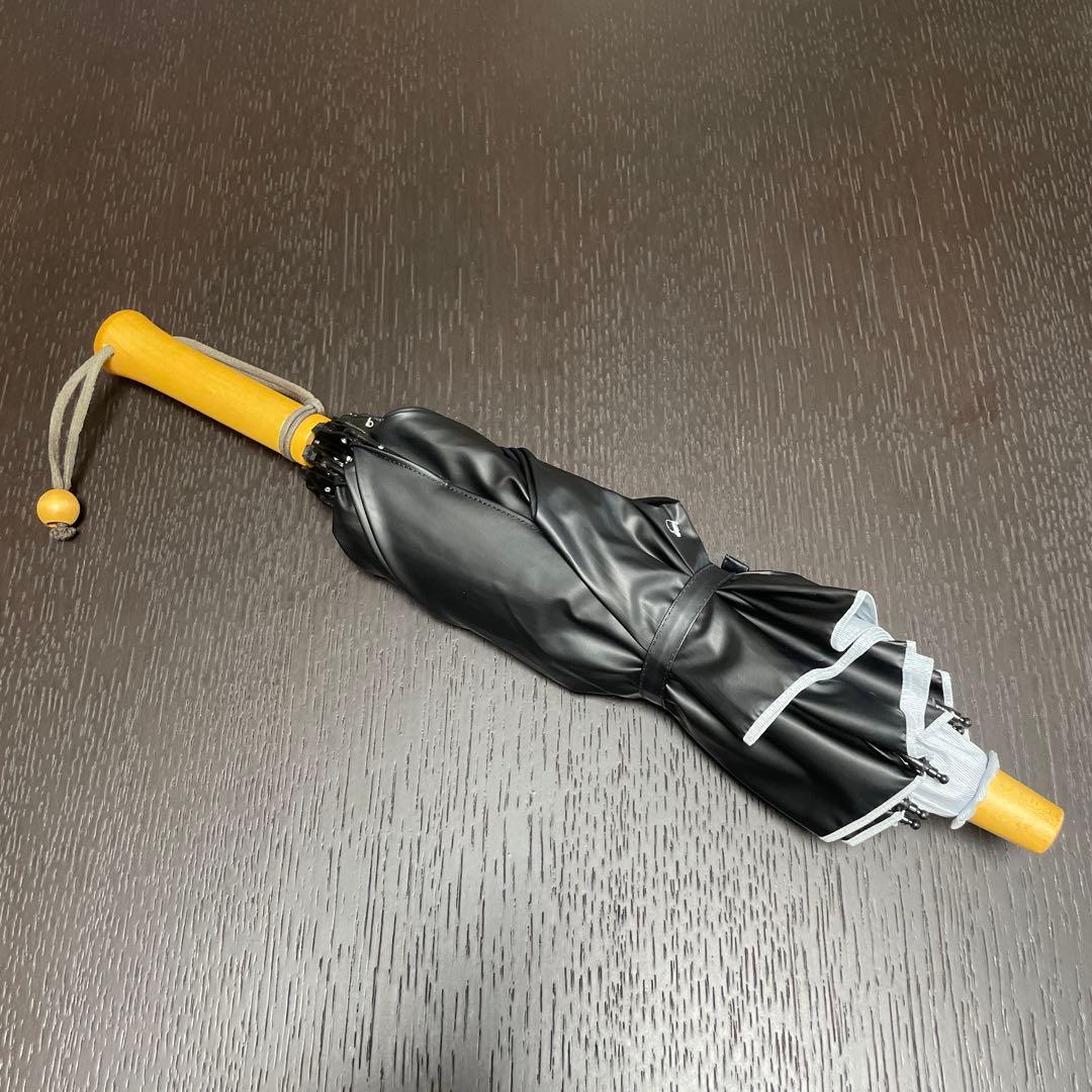 サンバリア100 折りたたみ日傘 ２段折 フロストブルー