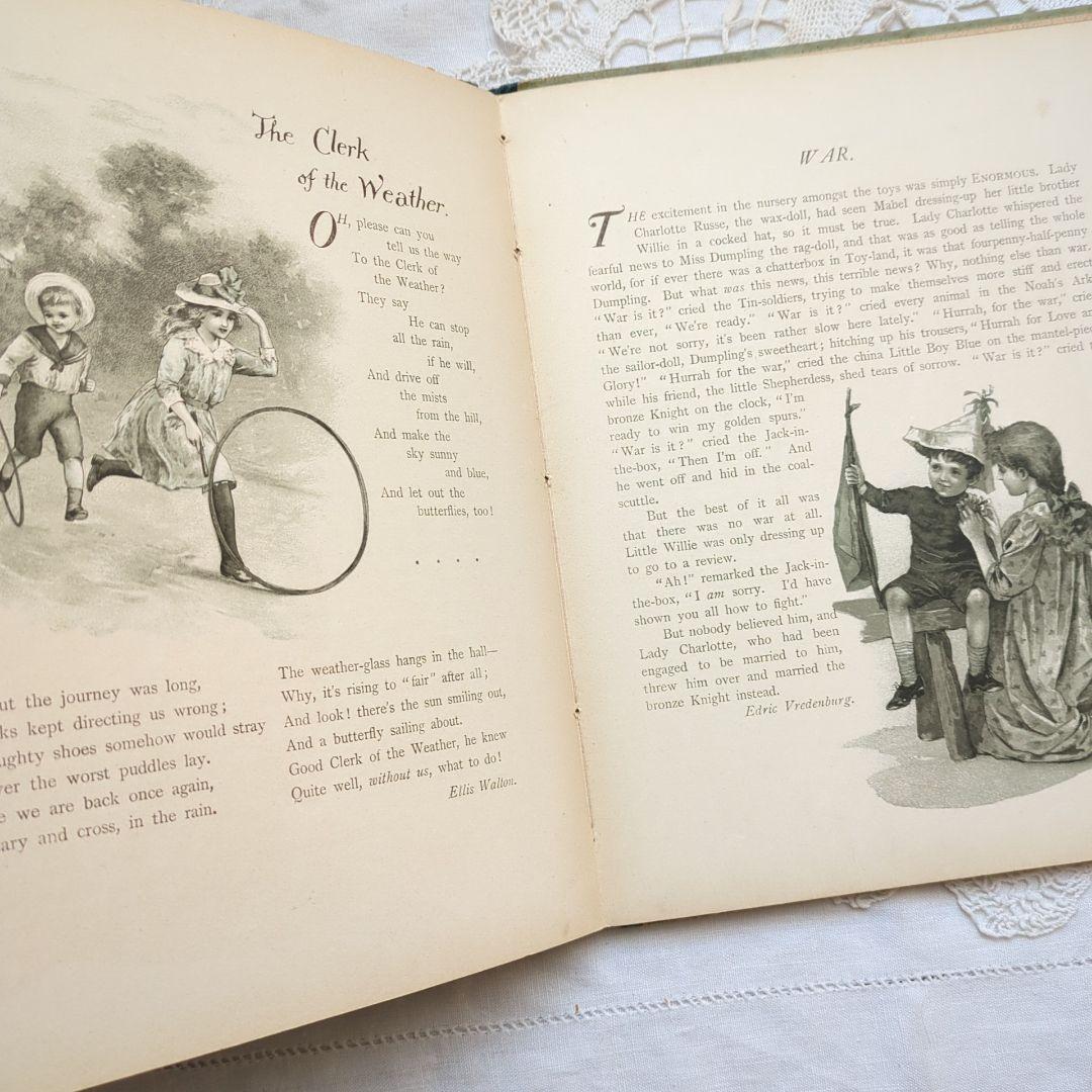 超稀少1891アーネストニスター絵本 初版本 洋書古書 児童書 ヴィクトリアン