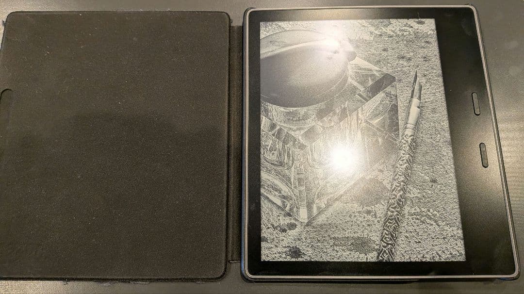 【美品】Kindle Oasis Wi-Fi 8GB広告なし 純正カバー付