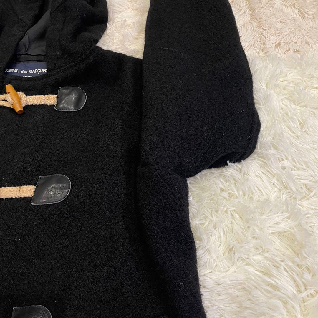 コムデギャルソン オム メンズ M相当 ダッフルコート ダークネイビー