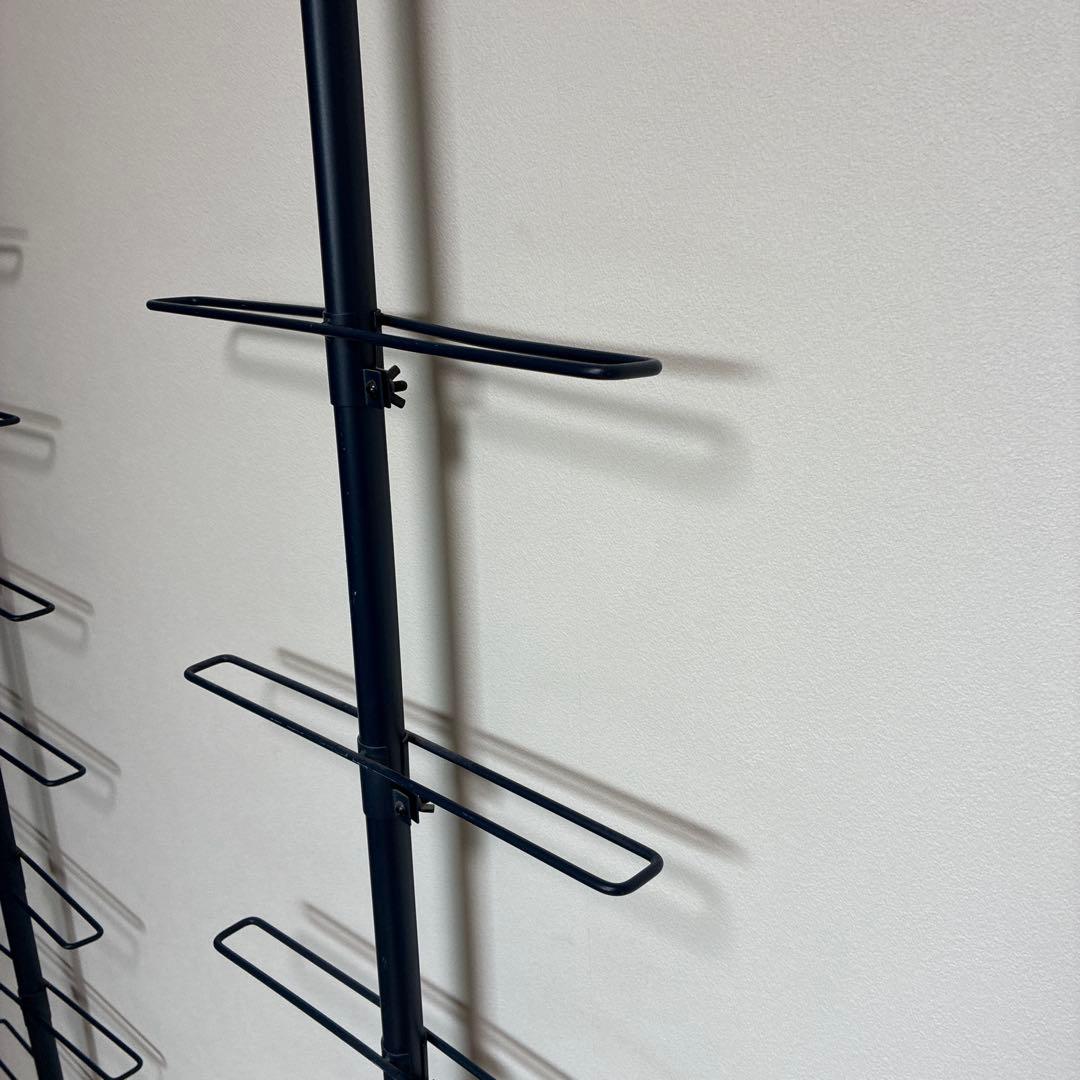 スニーカーディスプレイポール　突っ張りスニーカーラック　中古2セットまとめ売り！