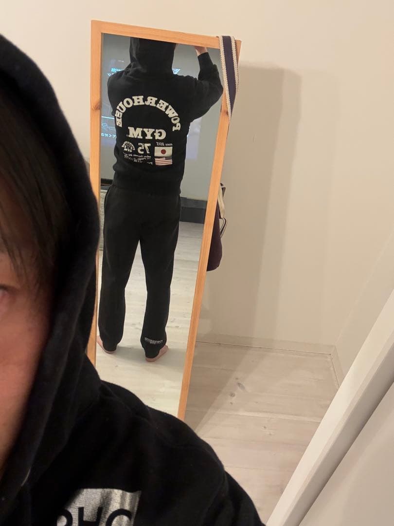POWERHOUSE GYM パーカー、パンツ　セットアップ