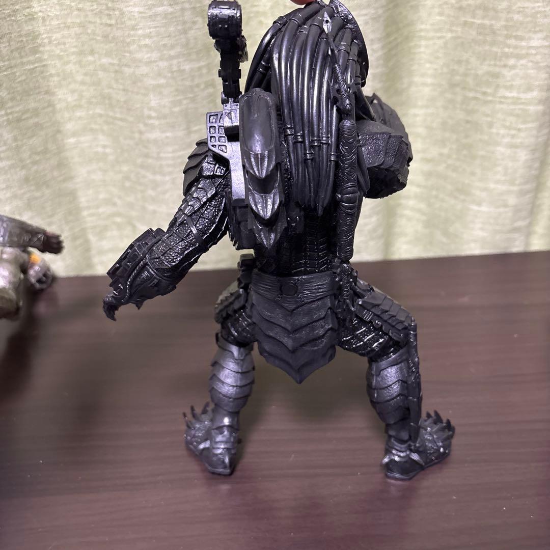 3体セット　AVP プレデター リアル フィギュア クリア　ブラック
