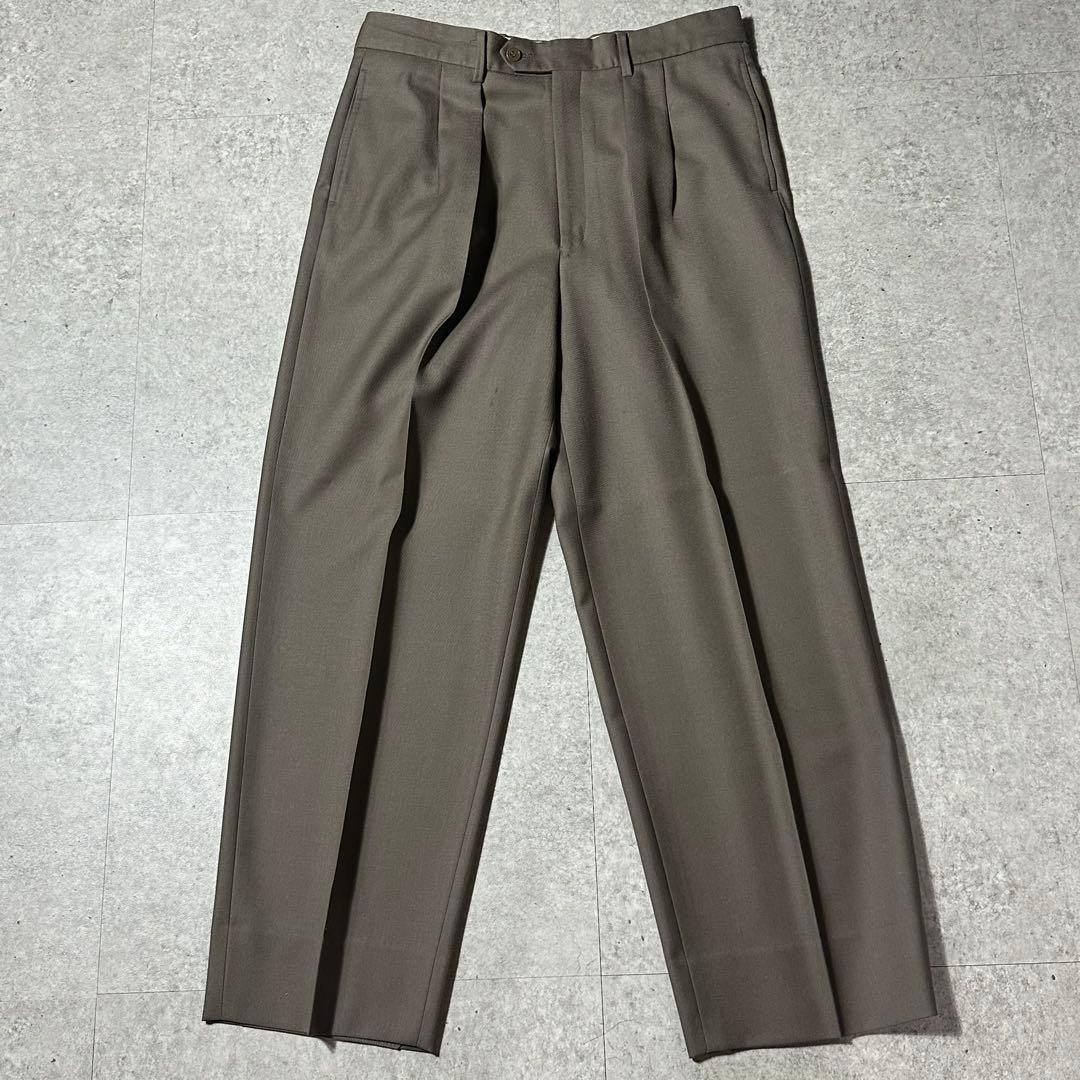 90s EMPORIO ARMANI ベージュ ダブル セットアップ