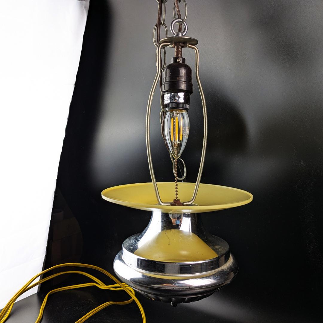 パブストブルーリボン 吊り下げライト ビンテージ照明 点灯確認済 エジソン球付